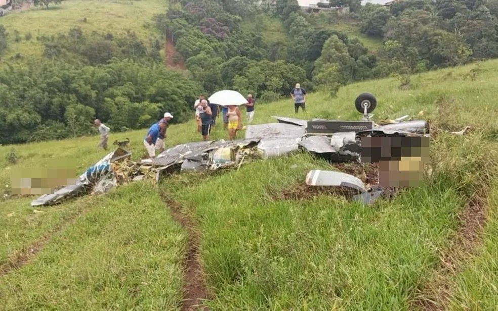 Veja quem são as vítimas de queda de avião que matou 7 pessoas no Sul de Minas