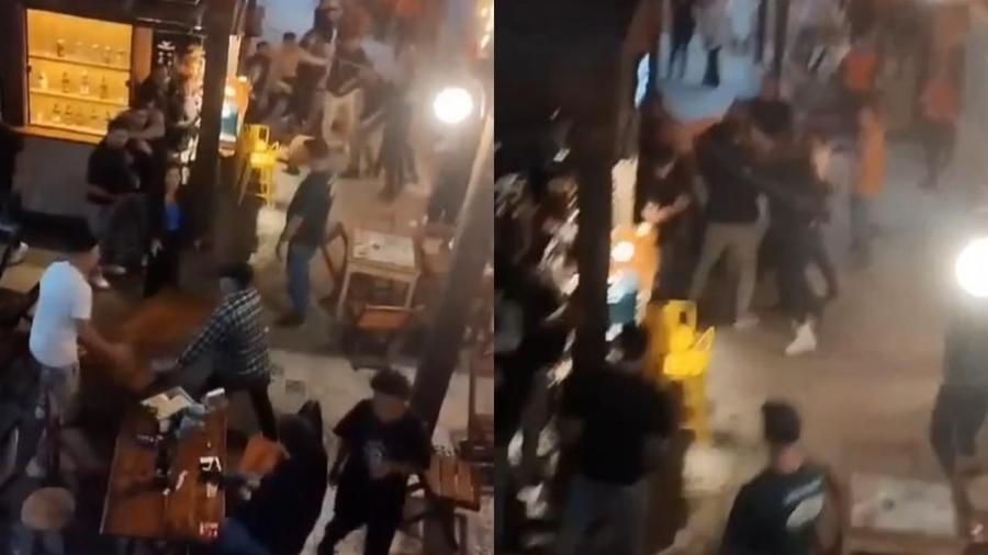 Discussão por comanda de bar acaba em briga no interior de Minas