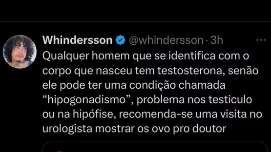 Nikolas Ferreira e Whindersson batem boca na internet; deputado chama humorista de 'corno'