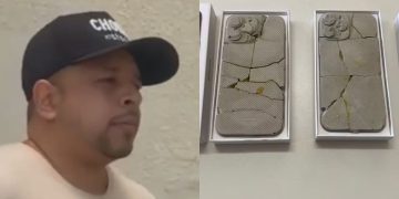 Vídeo mostra mulher confrontando MC que deu golpe do 'iPhone de barro' em BH