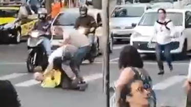 Motociclista e agente de trânsito 'trocam socos' no interior de Minas