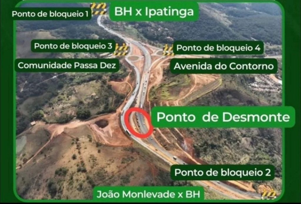 BR-381 será interditada para detonação de rocha nesta quarta (31)