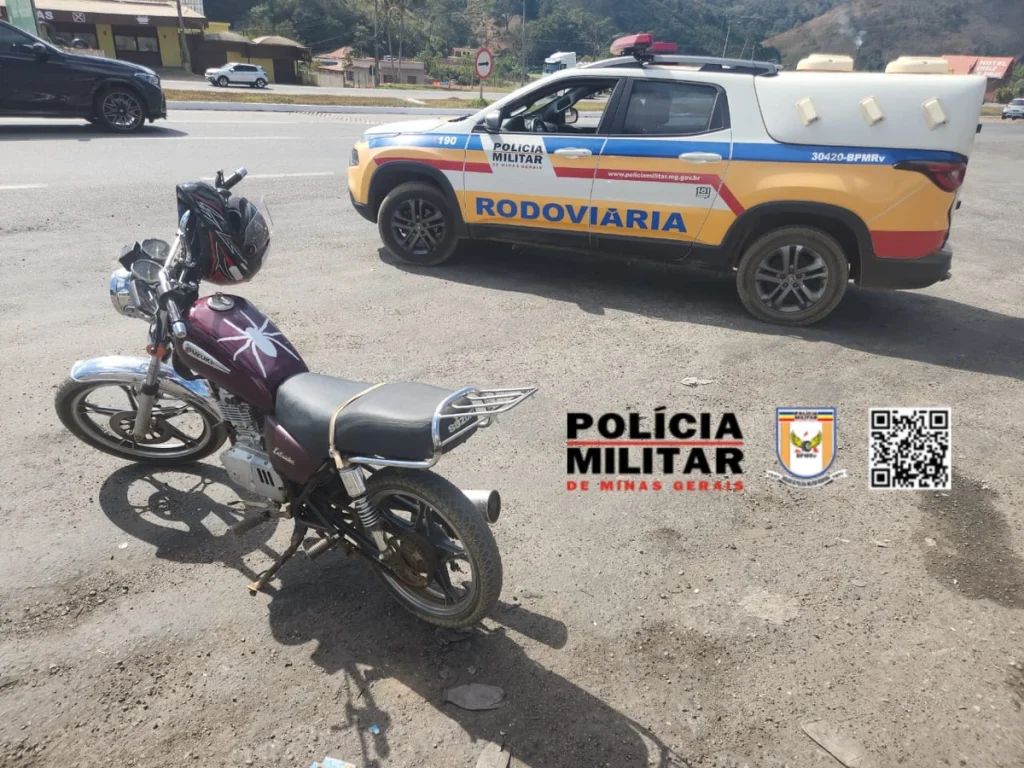 Adolescente é detido por 'rolezinho de moto' na BR-040