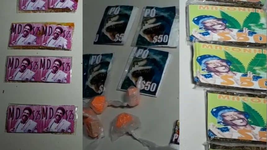 Crack do 'Fenômeno' e 'pó do Escobar': Homem é preso com drogas 'personalizadas' em Minas 2 Crack do 'Fenômeno' e 'pó do Escobar': Homem é preso com drogas 'personalizadas' em Minas - 860x484 2024 10 01T165720.974