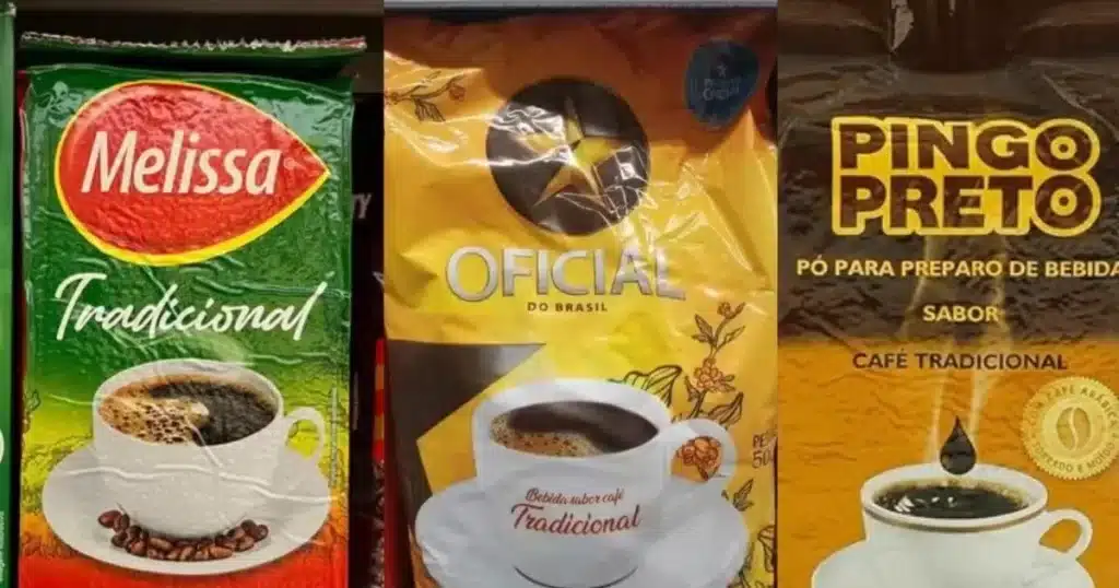 Café fake: 'Melissa', 'Pingo Preto' e 'Oficial' são proibidos por risco à saúde