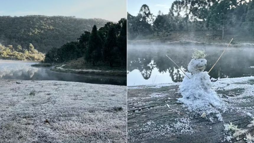 Monte Verde, no Sul de Minas, registra menor temperatura do Brasil pelo 3º dia seguido 2 Monte Verde, no Sul de Minas, registra menor temperatura do Brasil pelo 3º dia seguido